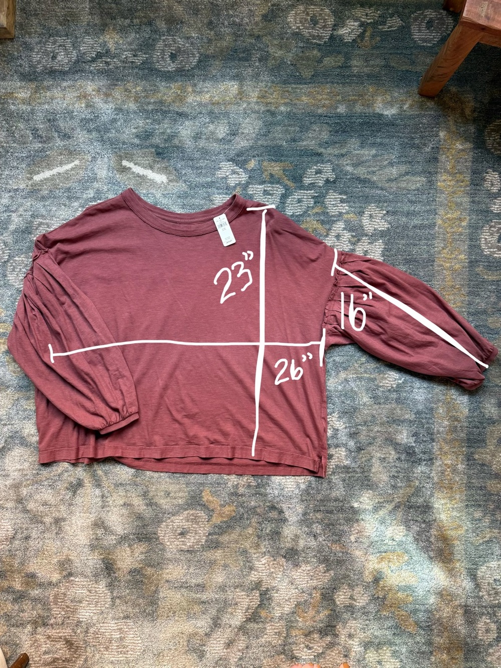 Aerie Slouchy Balloon Sleeve Tee
